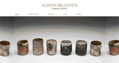 Desktop Screenshot of alisonbrannenceramics.com